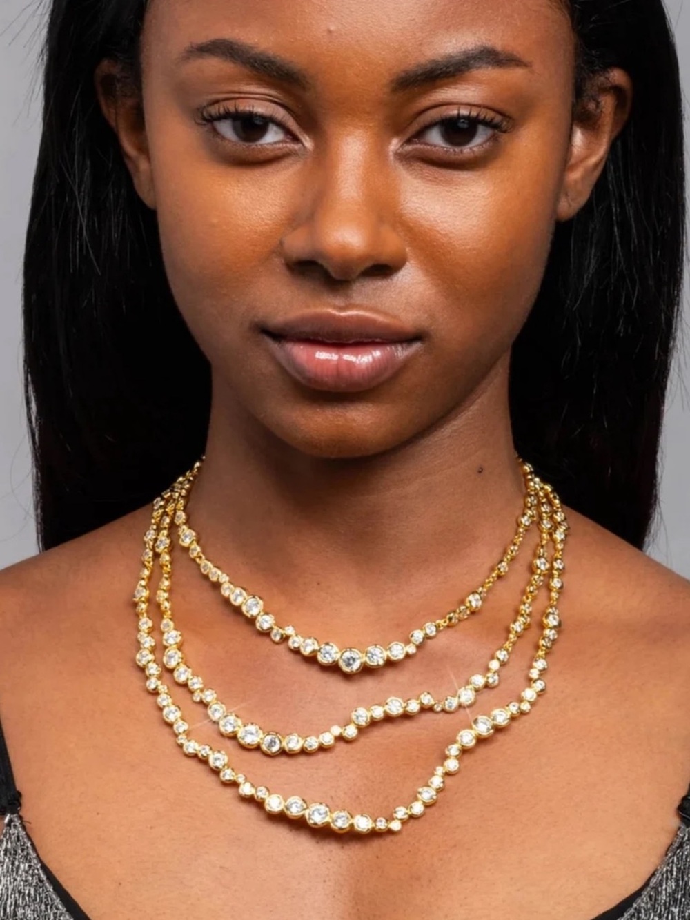 ALEXIS BITTAR Asterales Gold Layered Necklace